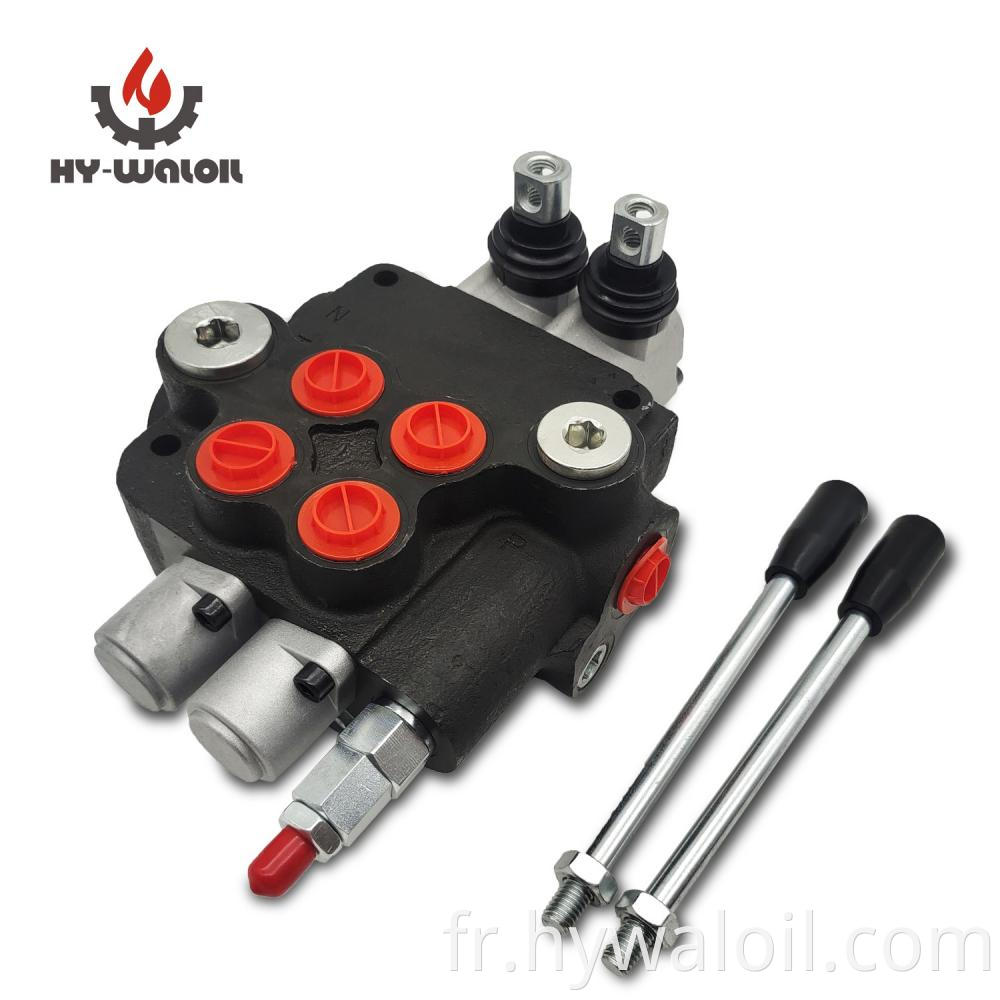Double Acting Hydraulic Valve For Tractors
